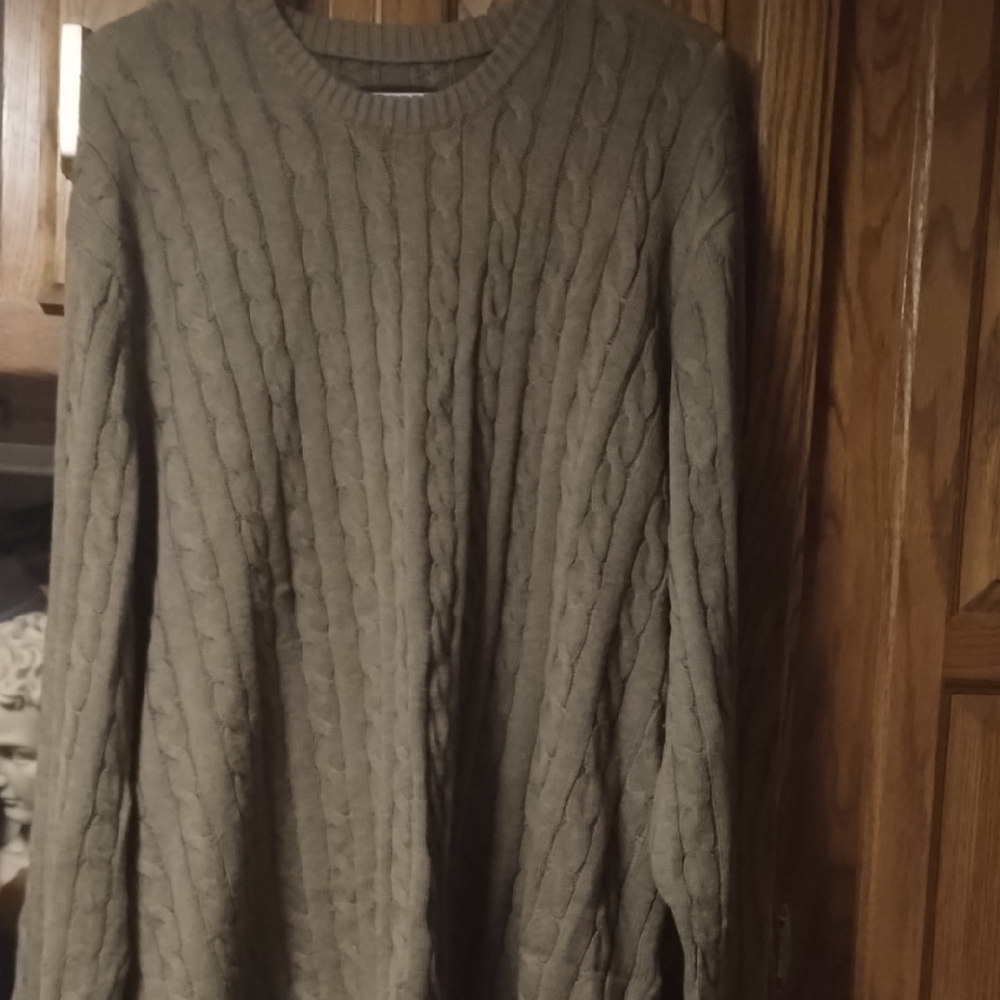 Saddlebred Men's Crewneck Sweater - Olive